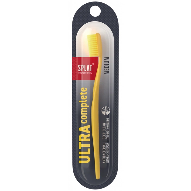 Зубна щітка Splat Professional Ultra Complete Medium Жовта (4603014012234) - изображение 1