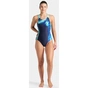 Купальник Arena Dreamhline Swimsuit V Back 008328-780 синій, бірюзовий 36 (3468337419013) - зменшене зображення 3