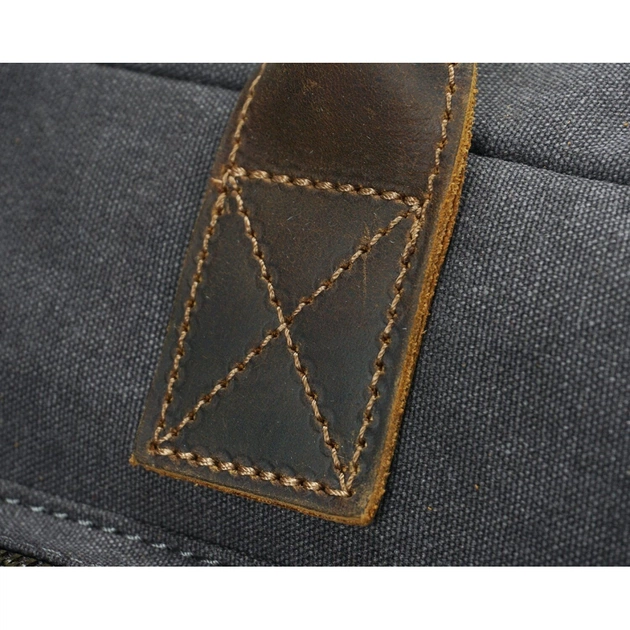 Сумка Vintage Текстильна Сіра (20062) - зображення 9