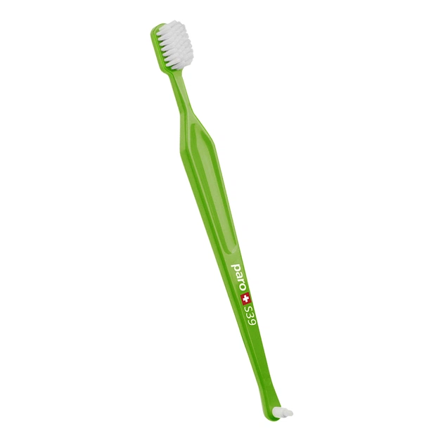 Зубна щітка Paro Swiss S39 м'яка салатова (7610458007150-light-green) - зображення 1