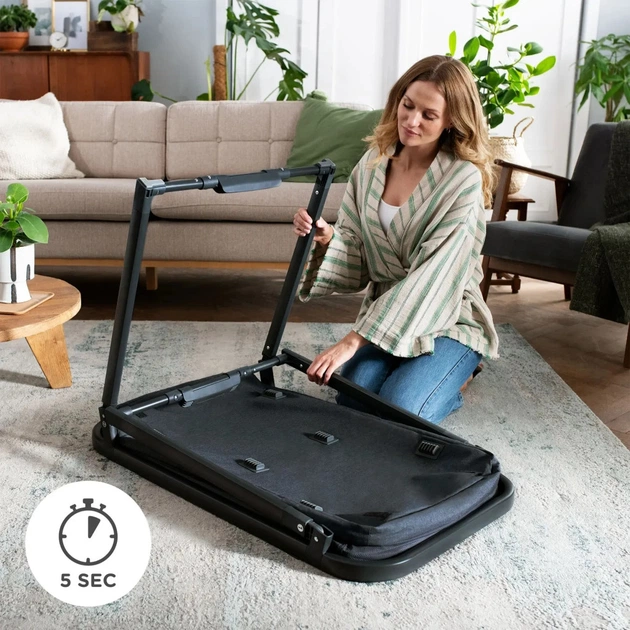 Ліжечко Kinderkraft манеж 4 в 1 Sofi Plus Grey (5902533920051) - изображение 7