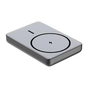 Батарея універсальна Atria 10000mAh, PD/20W, 15W Wireless MagSafe, Black (WPD-W72B) - зменшене зображення 4
