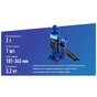 Домкрат Vitol DB-02006K/T90204S, телескопический, гидравлический, 2т, min 181мм, max 345мм, чемодан (DB-02006K) - уменьшенное изображение 6