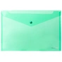 Папка - конверт Economix А4 180 мкм фактура "глянець", зелена (E31301-04) - зменшене зображення 1
