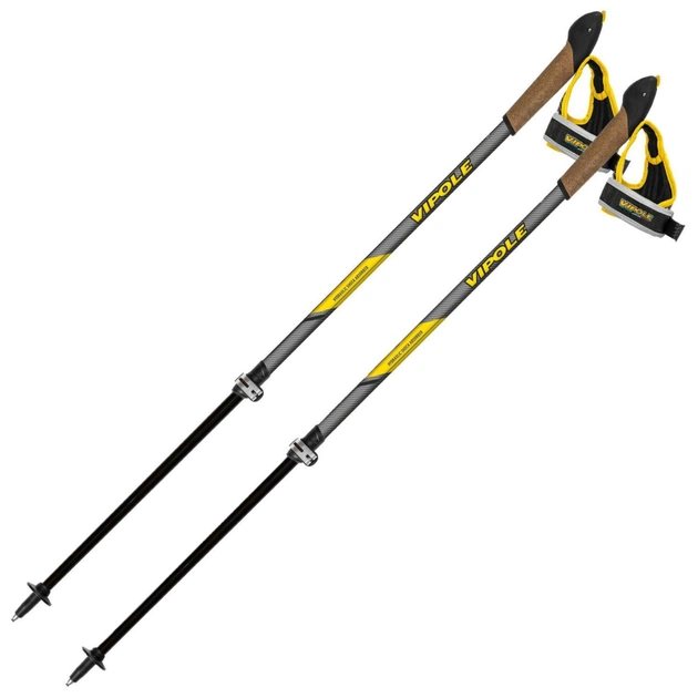 Палки для скандинавской ходьбы Vipole High Performer Carbon (S25 33) (DAS303501) - изображение 1