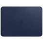 Чохол до ноутбука Apple 13" MacBook Pro, Leather Sleeve, Midnight Blue (MRQL2ZM/A) - зменшене зображення 1
