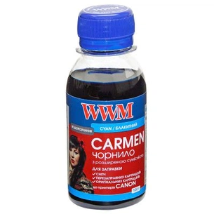 Чорнило WWM CANON UNIVERSAL CARMEN 100g Cyan (CU/C-2) зображення 1