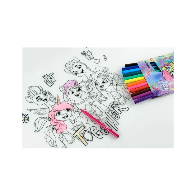 Підкладка настільна Kite силіконова розмальовка My Little Pony, 30х40см (LP22-424) - picture 7