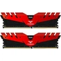 Модуль пам'яті для комп'ютера DDR4 16GB (2x8GB) 3200 MHz T-Force Dark Red Team (TDRED416G3200HC16CDC01) - зменшене зображення 1