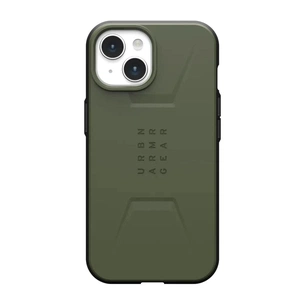 Чохол до мобільного телефона UAG Apple iPhone 15 Civilian Magsafe, Olive Drab (114287117272) зображення 1