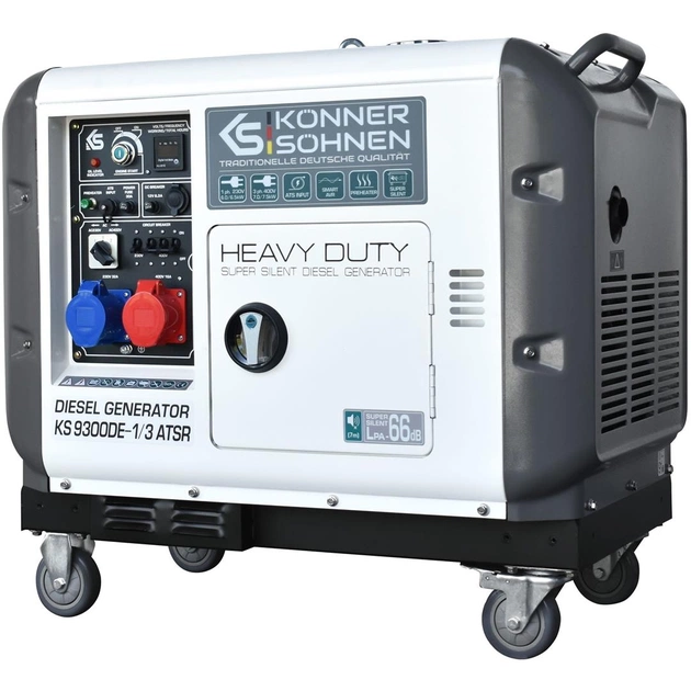 Генератор дизельний Konner&Sohnen KS 9300DE-1/3 ATSR - picture 1