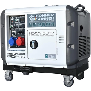 Генератор дизельний Konner&Sohnen KS 9300DE-1/3 ATSR изображение 1