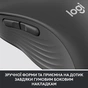 Мишка Logitech Signature M650 L Wireless Mouse for Business Graphite (910-006348) - зменшене зображення 8