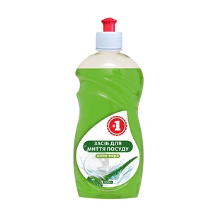 Засіб для ручного миття посуду #1 Алое вера 520 г (4820270631348) зображення 1