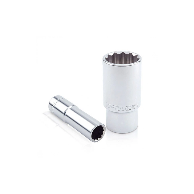 Торцева головка Toptul 23 мм 1/2" довга 12-гранна (BAEF1623) - изображение 1