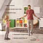 Скакалка PowerPlay 4211 швидкісна 120г х 2 Чорна (PP_4211) - зменшене зображення 3
