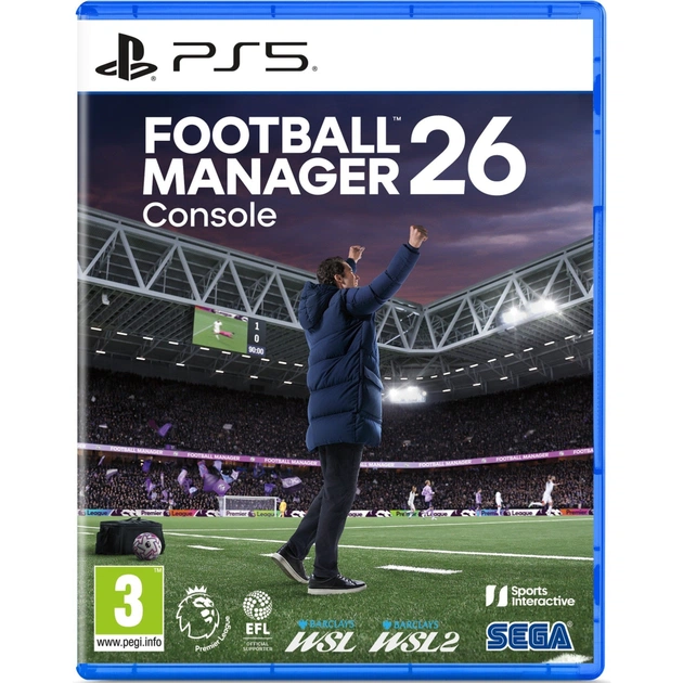 Игра Sony Football Manager 26, BD диск (5055277056583) - изображение 1