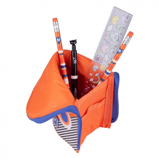 Пенал Yes Підставка PH-M1 Erudite Помаранчевий (532909) - picture 3