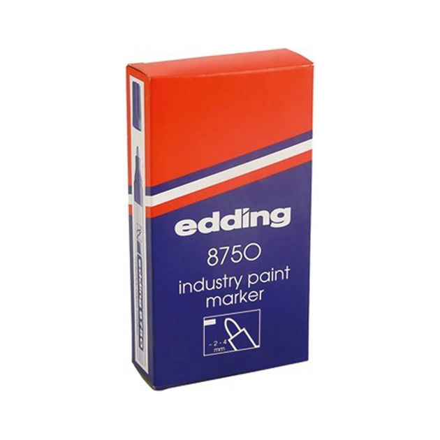 Маркер Edding Industry Paint e-8750 2-4мм(for dusty surfaces) white (e-8750/011) - picture 2