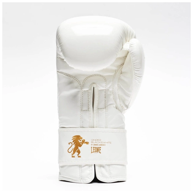 Боксерські рукавички Leone GN059W White/Gold 10 унцій (GN059W_White_10oz) - picture 5