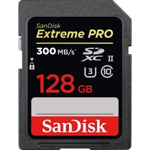 Карта пам'яті SanDisk 128GB SDXC class 10 UHS-II 4K Extreme Pro (SDSDXPK-128G-GN4IN) зображення 1
