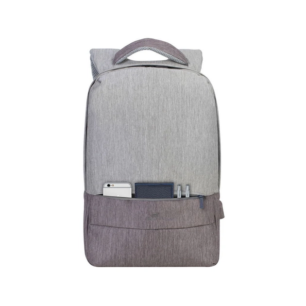 Рюкзак для ноутбука RivaCase 15.6" 7562 grey/mocha anti-theft (7562Grey/Mocha) - picture 8