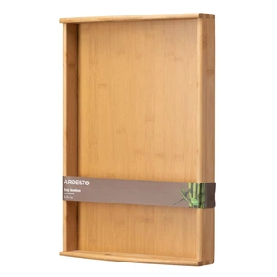 Таця Ardesto Midori, 38х26х7см, бамбук, прямокутна (AR1438BM) изображение 1