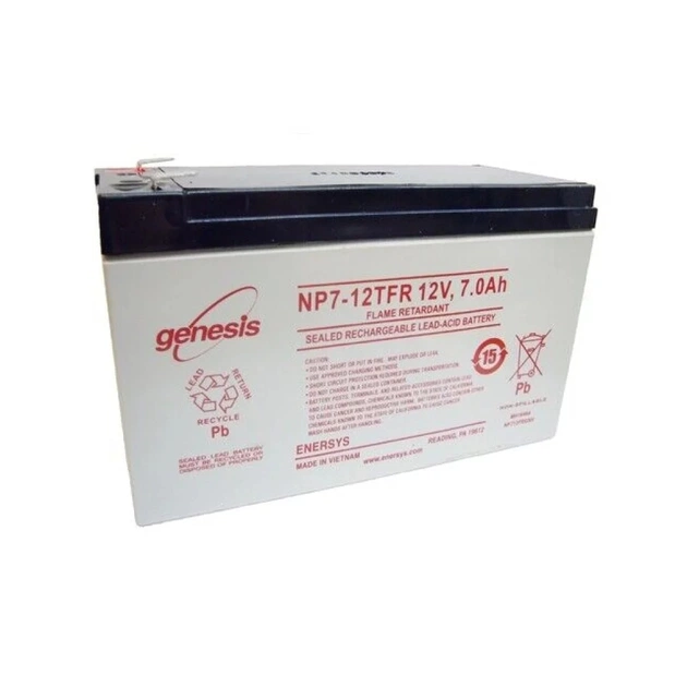 Батарея к ИБП EnerSys 12V 7Ah (NP 7-12) - изображение 1