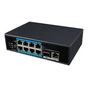 Комутатор мережевий Utepo UTP7108E-POE - зменшене зображення 3