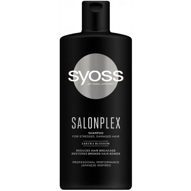 Шампунь Syoss SalonPlex з квіткою сакури 440 мл (9000101277111) - изображение 1