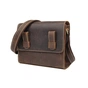 Сумка Vintage Чоловіча у вінтажній шкірі Коричнева (14980) - зменшене зображення 2