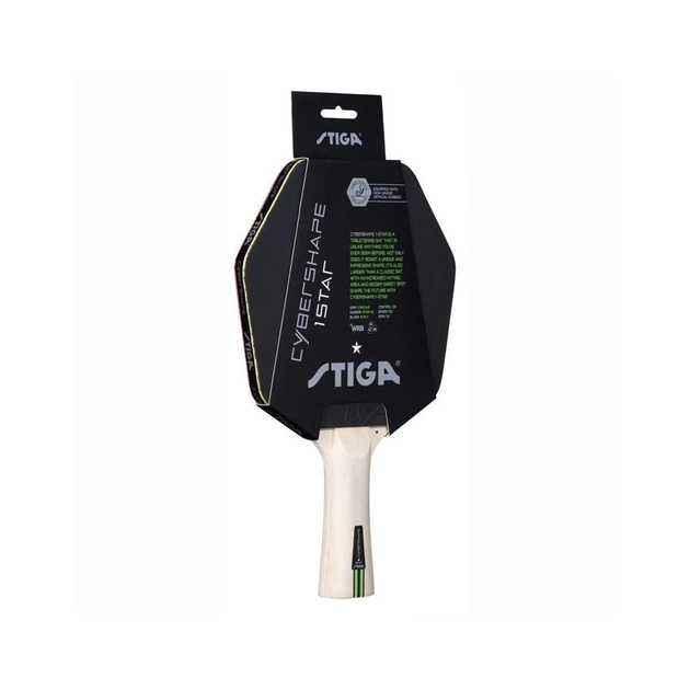 Ракетка для настільного тенісу Stiga Ракетка для настільного тенісу Stiga Cybershape 1 Star FL (1211-0906-35) (931705) - picture 3