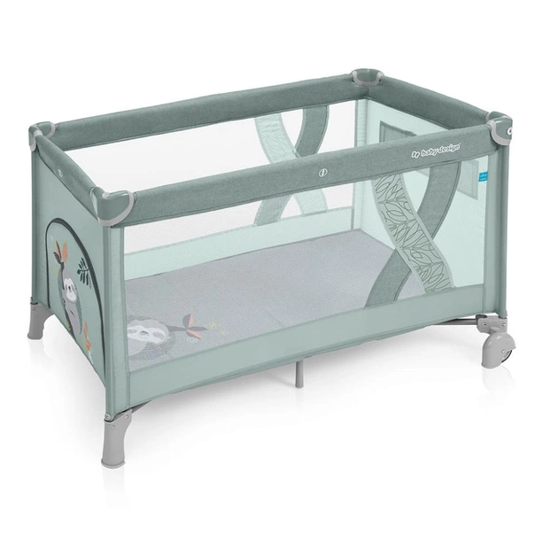 Дитячий манеж Baby Design Simple 04 Green (Simple 04 2019) - зображення 1