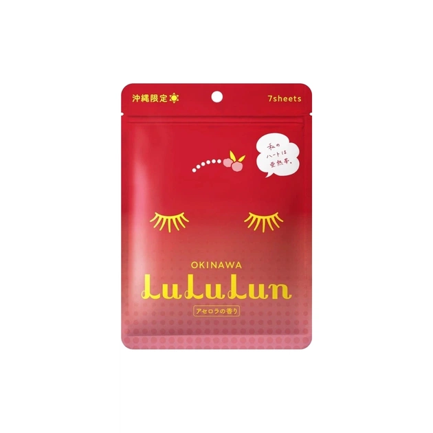Маска для лица Lululun Premium Face Mask Ацерола из о. Окинава 7 шт (4582305065794) - изображение 1