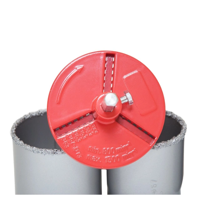 Коронка Sigma з вольфрамовим напиленням 33, 53, 67, 73 мм, основа зі свердлом (1512051) - picture 3