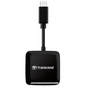 Зчитувач флеш-карт Transcend USB 3.2 Gen 1 Type-C SD/microSD Black (TS-RDC3) - зменшене зображення 1