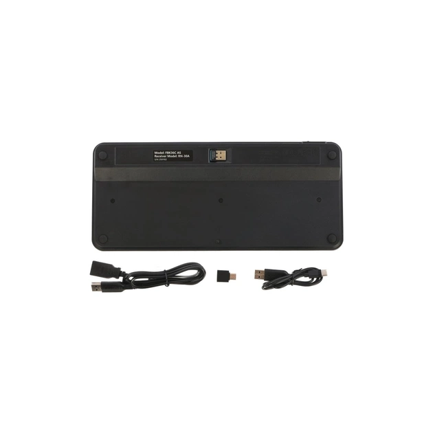 Клавіатура A4Tech FBK36C Wireless/Bluetooth Black (4711421000222) - зображення 6