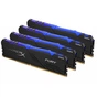Модуль пам'яті для комп'ютера DDR4 64GB (4x16GB) 2400 MHz HyperX Fury Kingston Fury (ex.HyperX) (HX424C15FB4AK4/64) - зменшене зображення 2