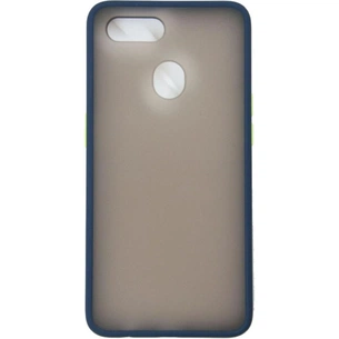 Чохол до мобільного телефона Dengos Matt OPPO A12, blue (DG-TPU-MATT-61) зображення 1