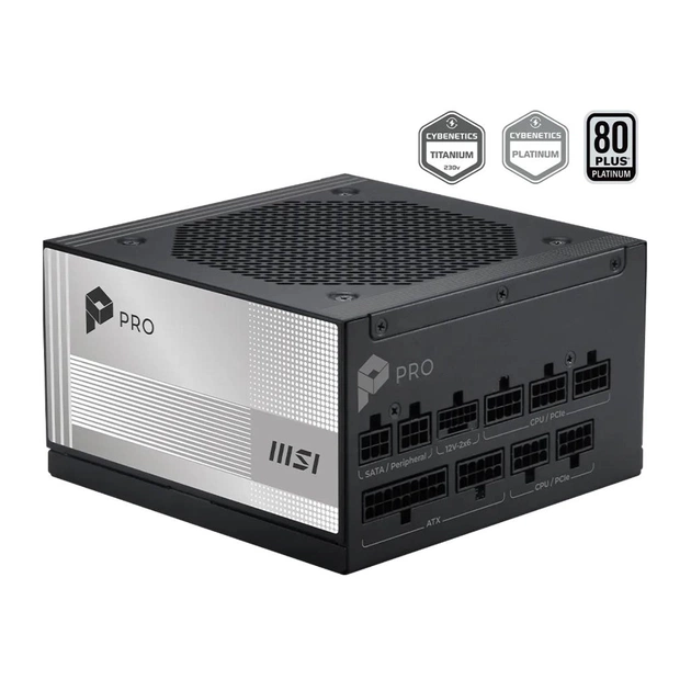 Блок живлення MSI 850W (PRO A850PL PCIE5) - зображення 1
