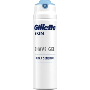 Гель для гоління Gillette Skin Ultra Sensitive 200 мл (7702018604104) зображення 1