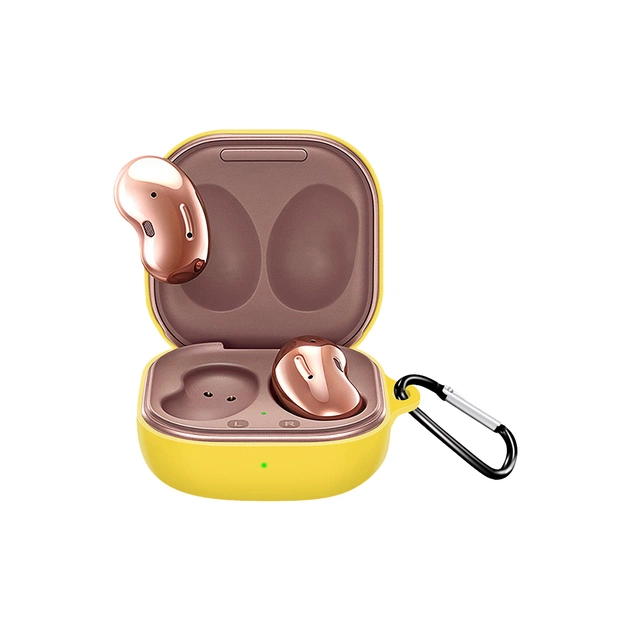 Чохол для навушників BeCover Silicon для Samsung Galaxy Buds 2 / Buds Live / Buds Pro Yellow (705414) - зображення 1