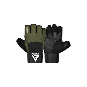 Рукавички для фітнесу RDX W3 with EVA Padding Army Green M (WGS-W3AG-M+) зображення 1