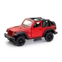 Машина Uni-Fortune JEEP WRANGLER RUBICON OPEN TOP (МАТОВА) червона (554060NTM(B)) - зменшене зображення 1