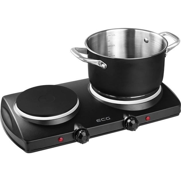 Настільна плита ECG EV 2512 Black - picture 6