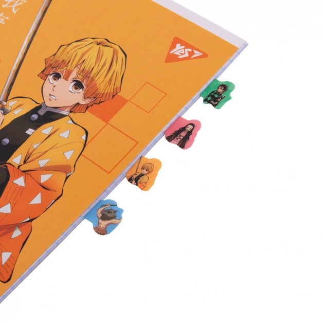 Стікер-закладка Yes Pop-up Demon Slayer, пластик, 80 шт (170435) - picture 2