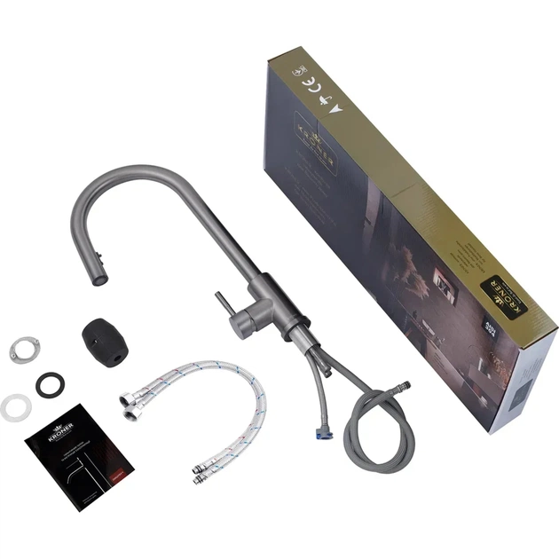 Смеситель Kroner Klassisch-PVD03915 (CV032283) - изображение 9