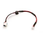 Роз'єм живлення ноутбука з кабелем для Acer PJ253 (5.5mm x 1.7mm), 4-pin, 19 см Универсальный (A49044) - уменьшенное изображение 1