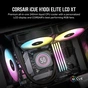 Система рідинного охолодження Corsair iCUE H100i Elite LCD XT Display Liqui (CW-9060074-WW) - зменшене зображення 8