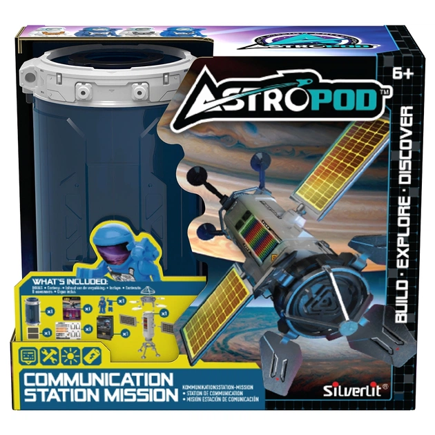Игровой набор Astropod с фигуркой – Миссия Построй станцию связи (80333) - изображение 1
